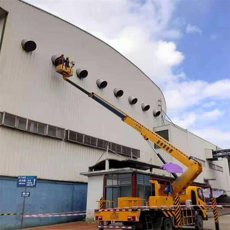 余干县高空作业车出租服务：专业广告牌安装解决方案