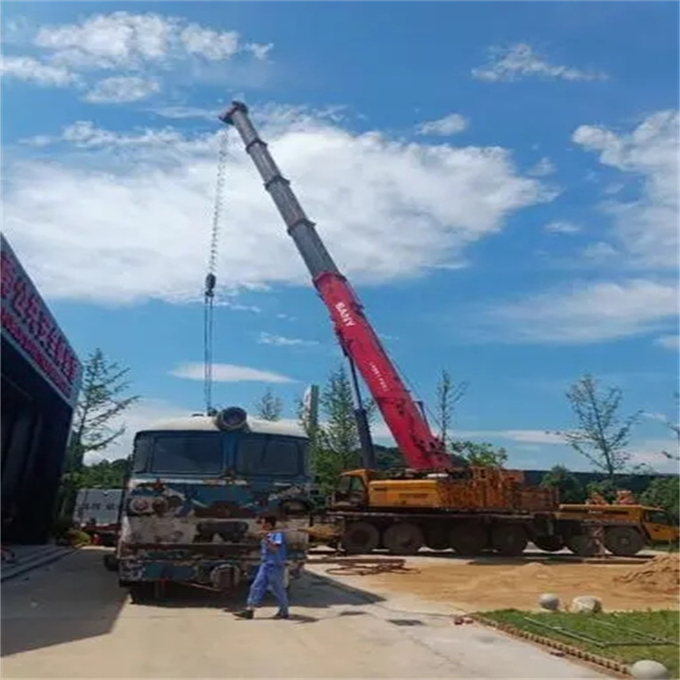 余干县50吨吊车租赁电话一键获取！满足工厂搬迁、设备吊装等多种场景需求